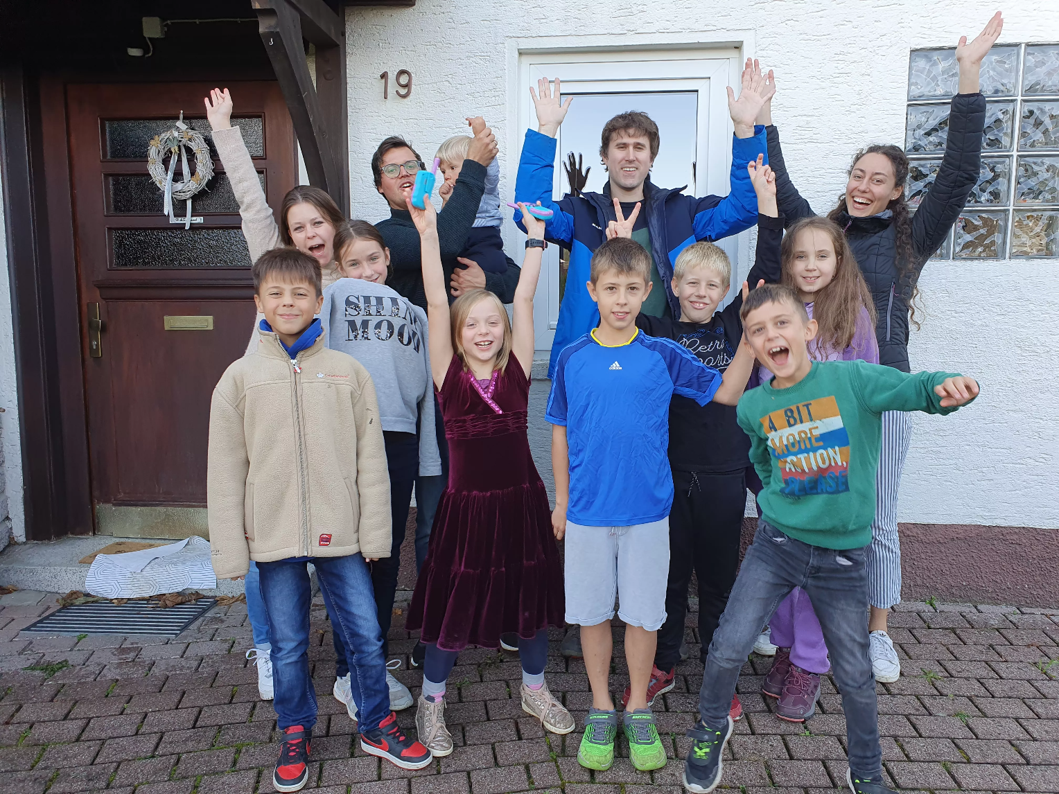 Kreatives Basteln beim Checkpoint