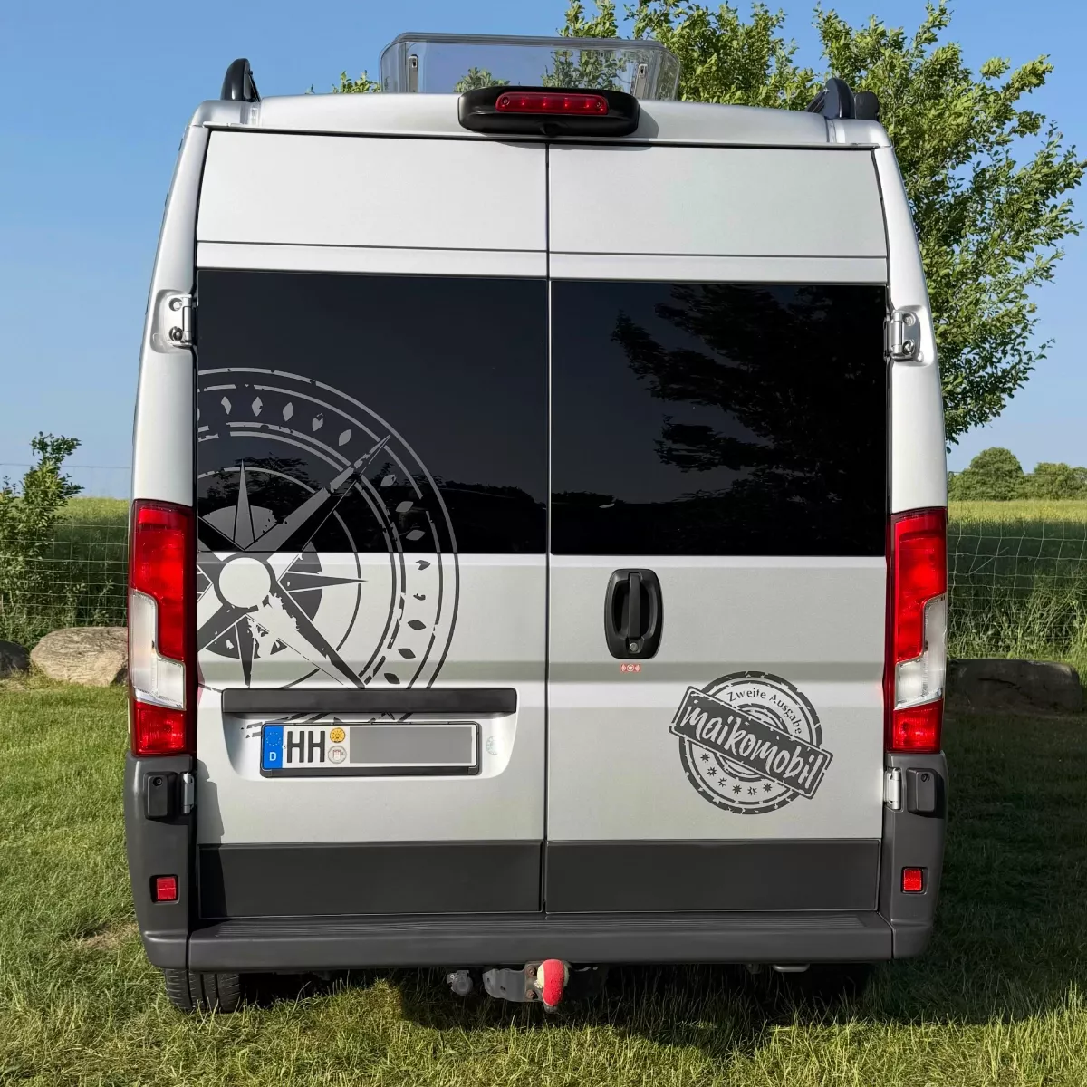 Außenansicht des Wohnmobils